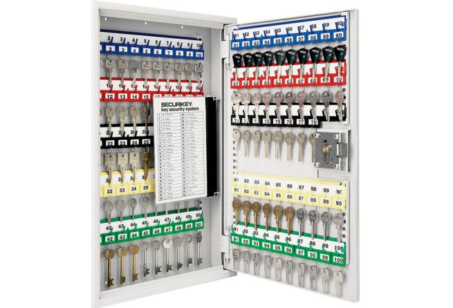 Securikey Deep Key Vault 100 Key Cabinet