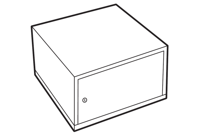 Chubbsafes extensible drawer DataPlus 1-4