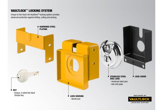 Van Vault Stacker XL - Secured by Design