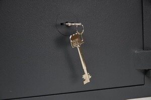 safe with key lock