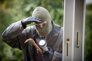 Burglar at the window